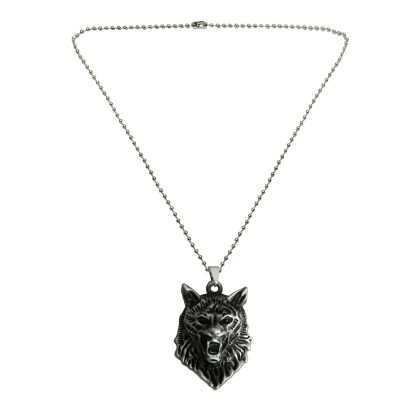 Wolf Face Pendant By Menjewell